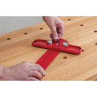 Precision Woodworking Protractor Head with Rack-It