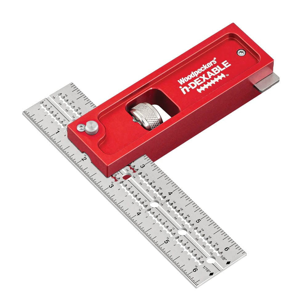 in-DEXABLE Combo Square with Rack-It - 6"