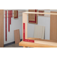 Precision Woodworking Square with Rack-It - 18”
