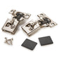 Premium Compact Clip - 1/2" Overlay Face Frame Hinge with Blumotion - Pair