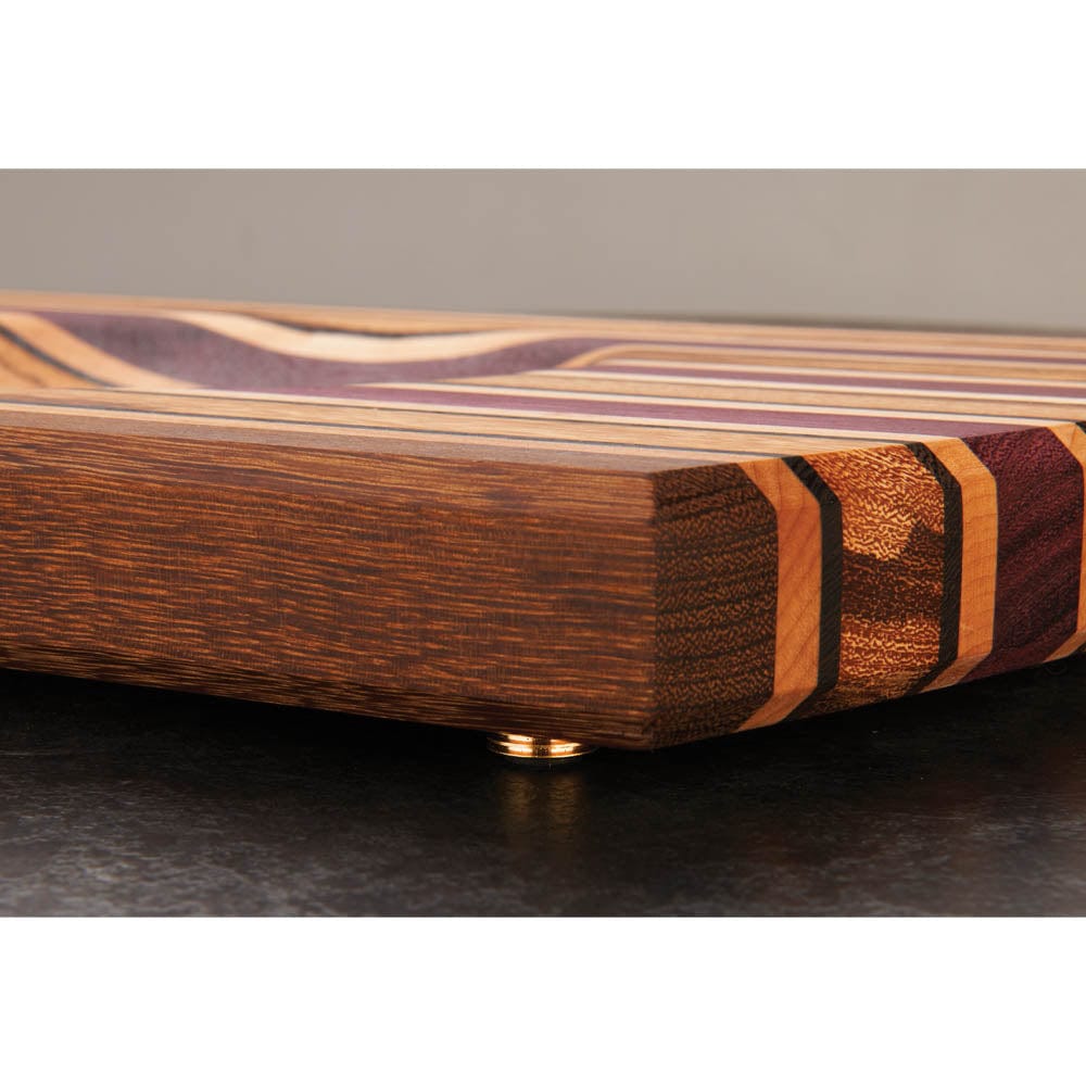 Box and Cutting Board Feet - Brass - 4 Pack