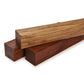 Ebiara, Beli, and Mesquite Turning Stock Assortment - 2" x 2" x 12" - 3 Piece