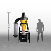 3HP V-System 3000 with SMART Boost, 35 Gallon Drum, and Stand