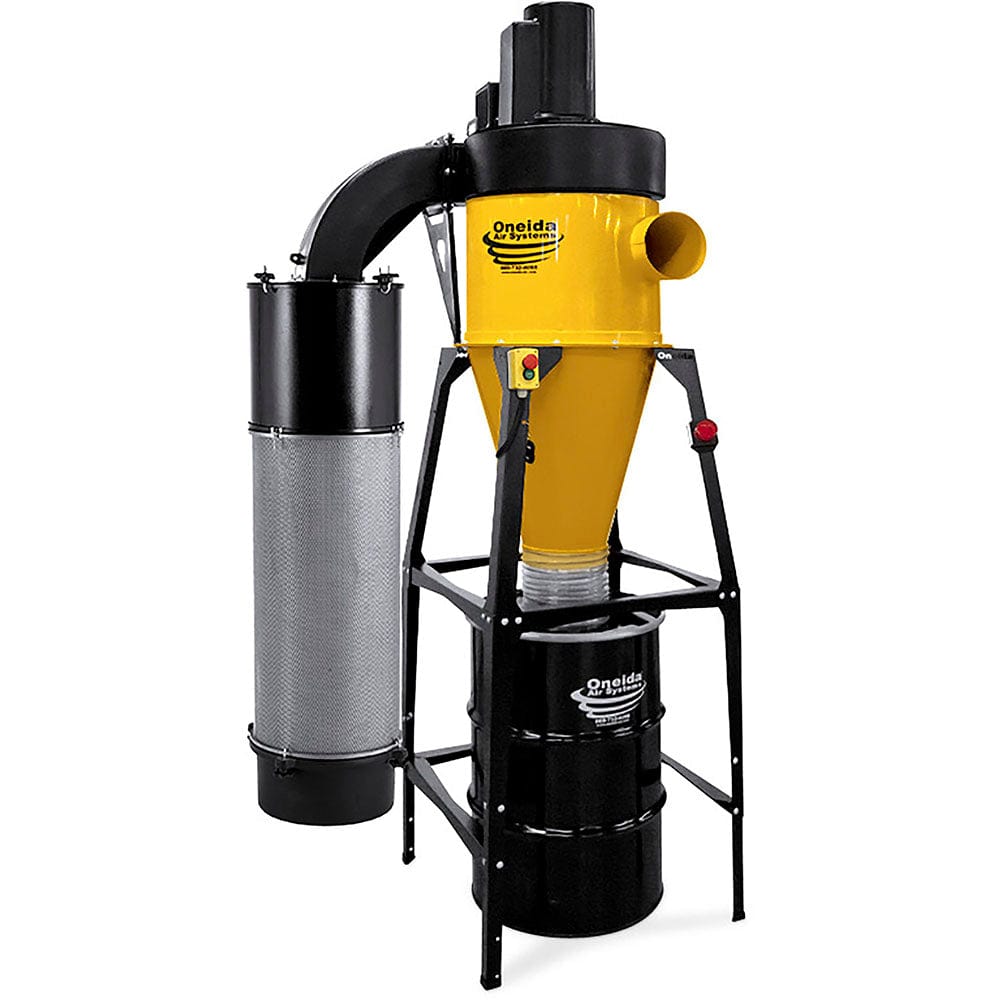 5HP Dust Gorilla Pro with SMART Boost, 55 Gallon Drum, and Stand