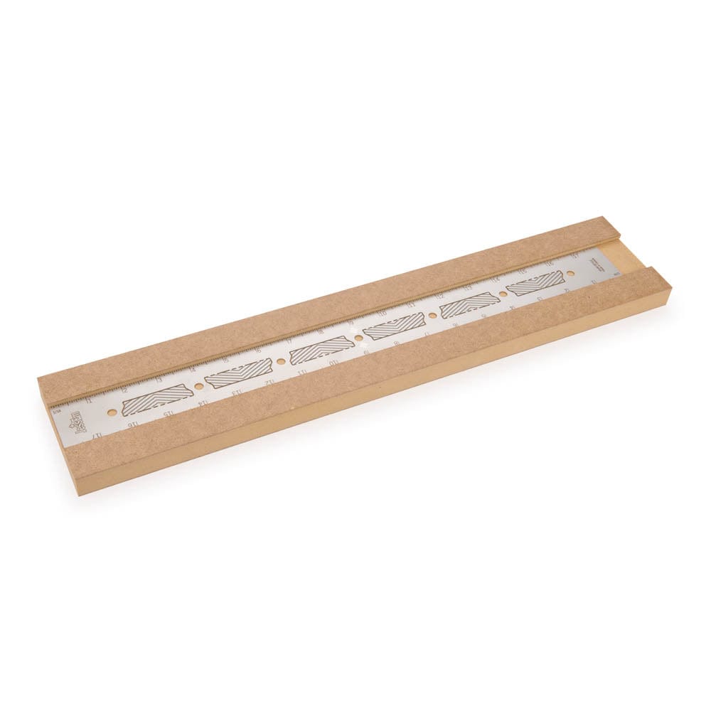 18" Stainless Steel Precision Ruler - Imperial