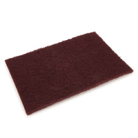 Non-Woven Sanding Pad - Maroon - 6" x 9"