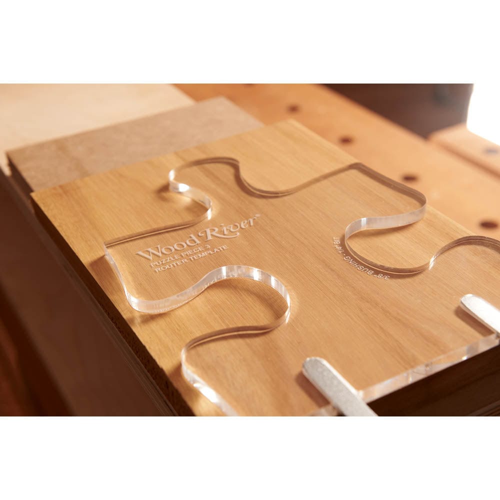 Puzzle Router Template Set - 4 Piece