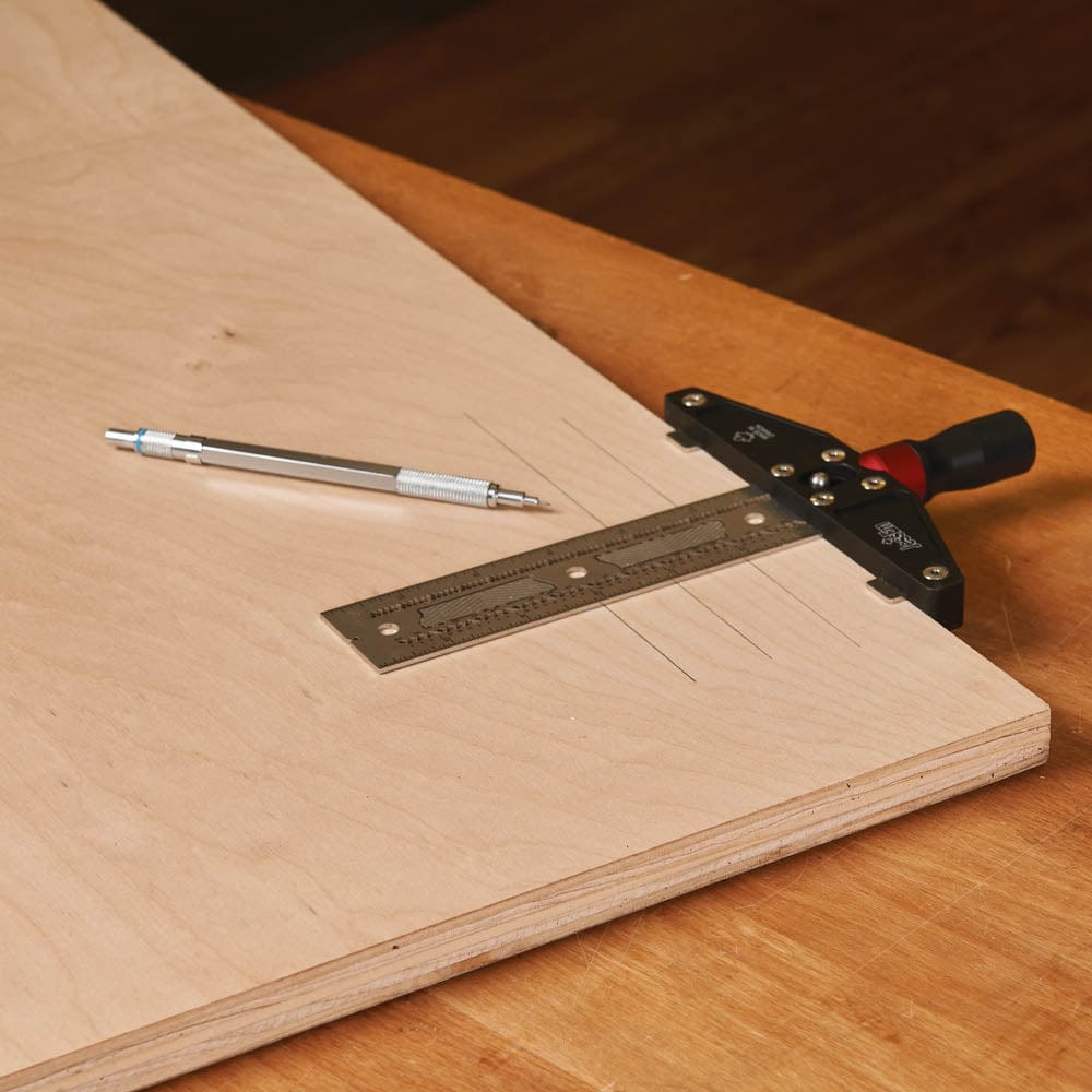 Sword T-Square -The Dagger - 6"