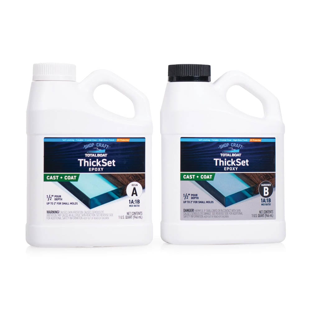 ThickSet Cast and Coat Epoxy Kit - 2-Quart