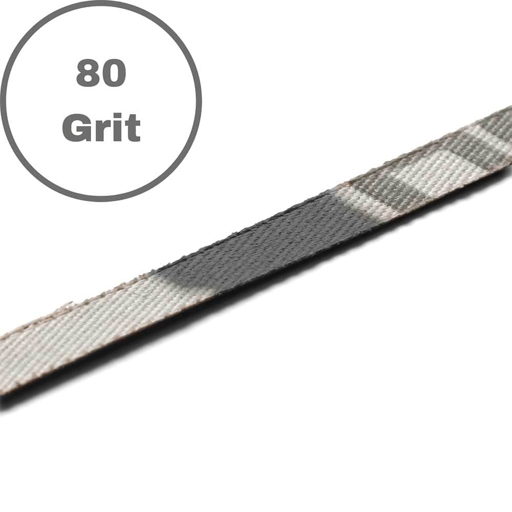 Sanding Detailer Replacement Belts - 80 Grit - 1/4" - 10 Pack