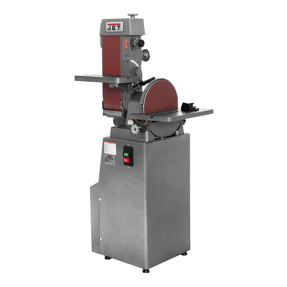 J-4200A 6” X 48” Industrial Combination Belt and Disc Finishing Machine - 115V – 1 Ph