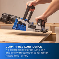 Ionic Drive Rebel Pocket Hole Joiner Kit - 20V