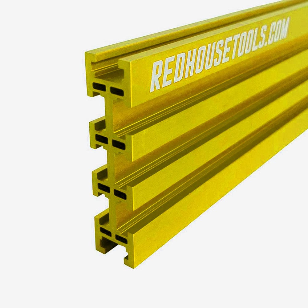 36" Universal Aluminum Woodworking Multi-Track- Yellow- 1 Piece