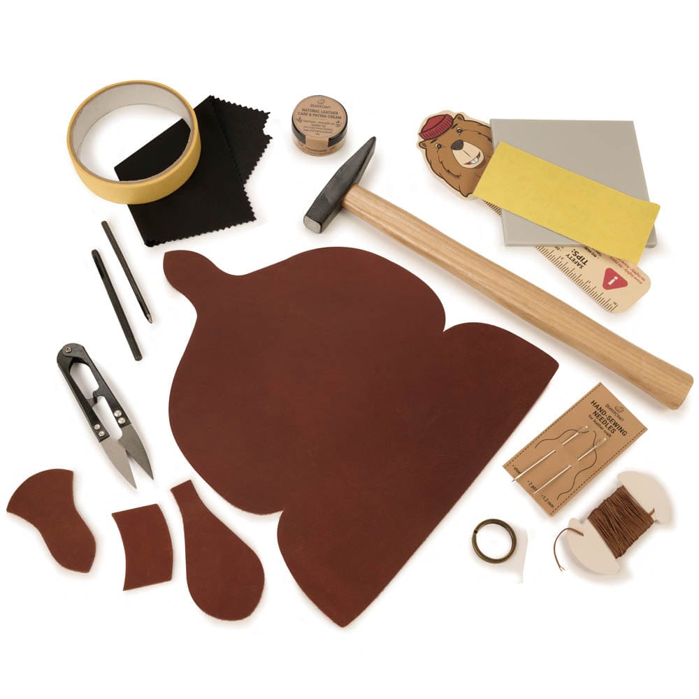 Glasses Case Leather Crafting Kit