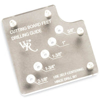 Cutting Board Feet Drill Guide