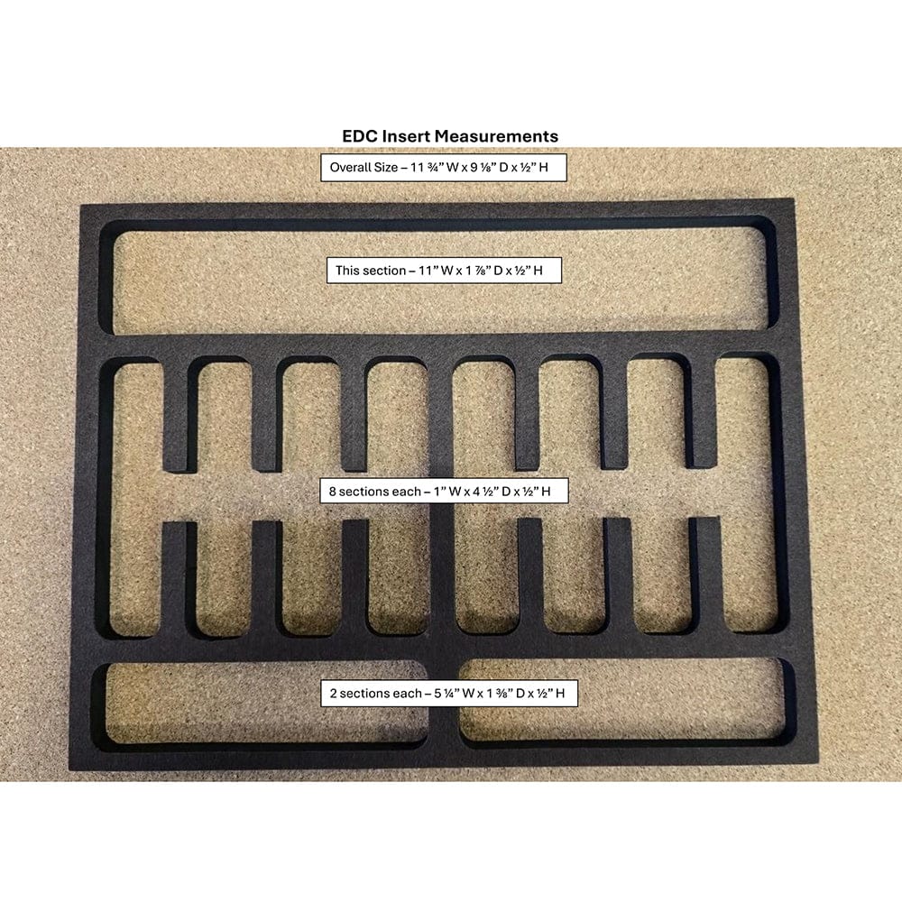 2-Drawer EDC Chest - Dark Oak