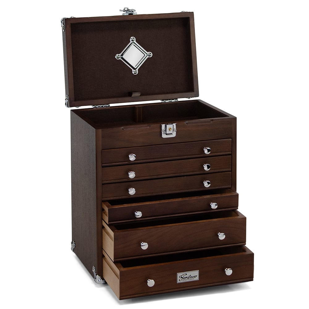 6-Drawer Collector's Chest - Dark Oak