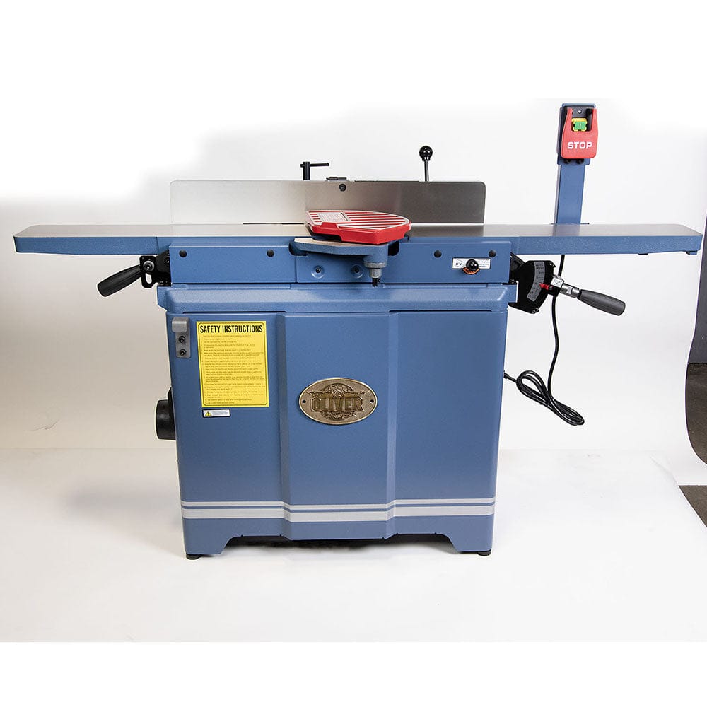 6" Parallelogram Jointer with Oliver HCX Helical Cutterhead - 1.5 HP - 1Ph