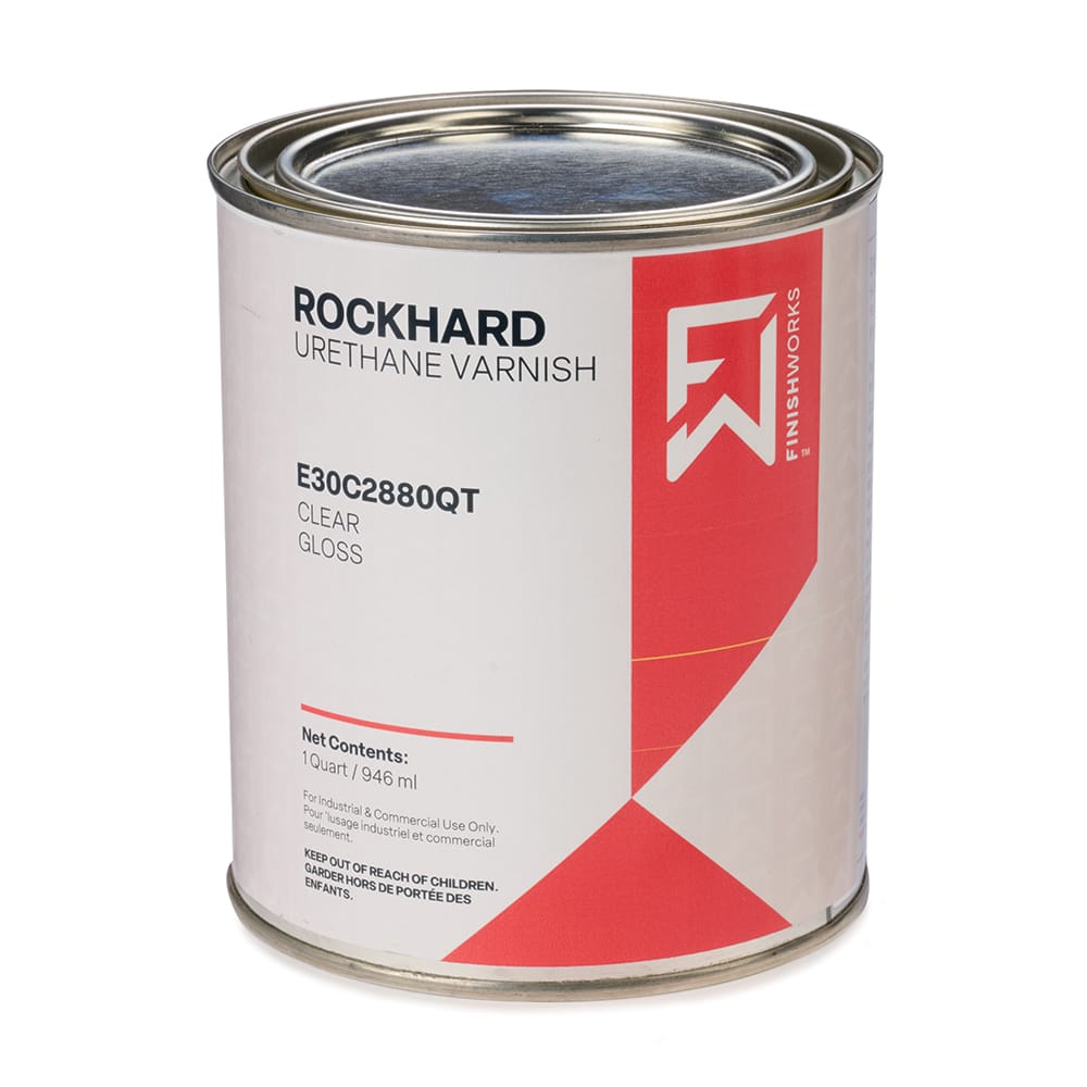 Rockhard Table Top Urethane Varnish - Gloss - Quart