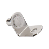 Bracket Style with Hole Shelf Support - 1/4" Pin - Nickel - 25 Pack alt 0