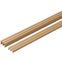 Wood Door Track for 1/4" Doors alt 0
