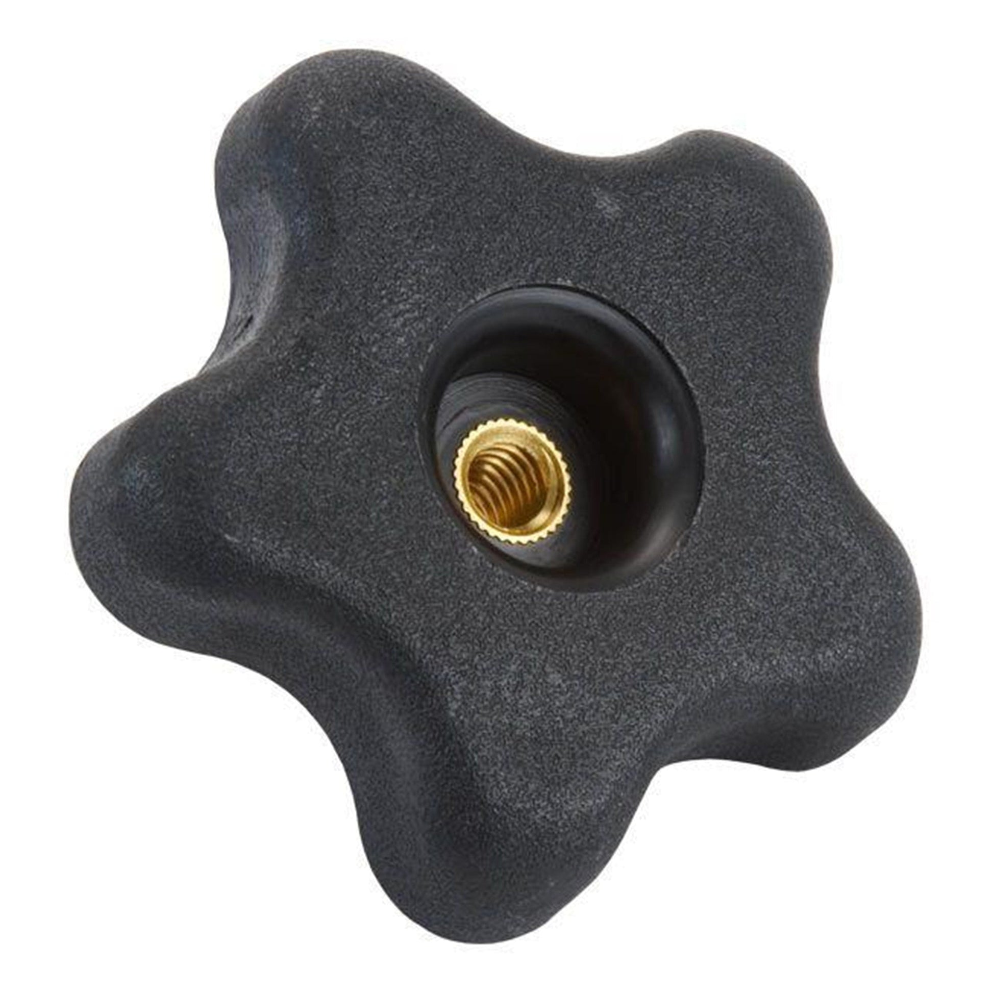 Knob, Five Star with Through Hole, 1/4"-20 Insert alt 0