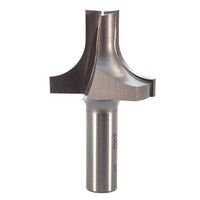 Plunge Roundover Bit w/Plunge Point 9/16" R 1-5/8" LD 1/2" SD 1/2" SH 2-3/4" OL 2 FL alt 0