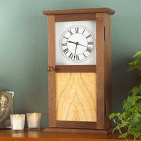 Woodworking Project Paper Plan to Build Shaker Clock alt 0