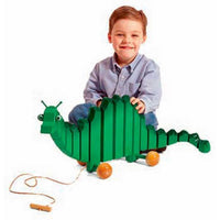 Downloadable Woodworking Project Plan to Build Swinging Toy Dragon alt 0