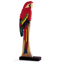 Woodworking Project Paper Plan to Build Scrollsawn Brilliant Birds Puzzle alt 0