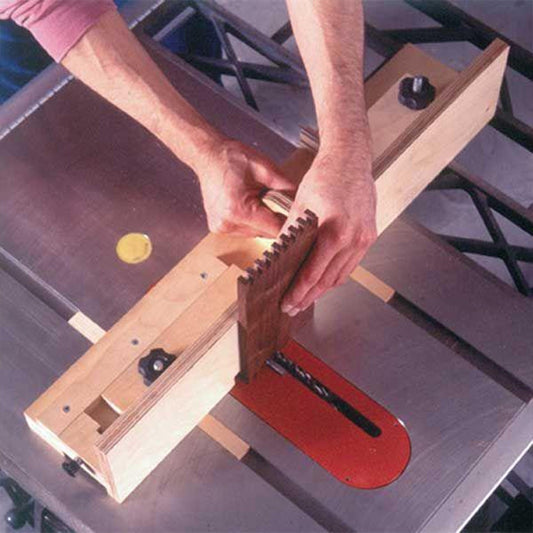 Downloadable Woodworking Project Plan to Build Box-Joint Jig Plan with a Penchant for Precision alt 0