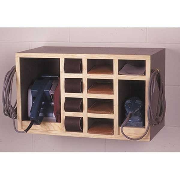 Woodworking Project Paper Plan to Build All-In-One Sander Cabinet alt 0