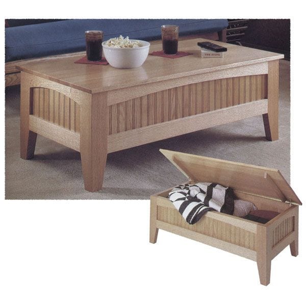 Woodworking Project Paper Plan to Build Futon Table alt 0