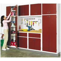 Woodworking Project Paper Plan to Build Utility Cabinet System for your Basement or Garage alt 0