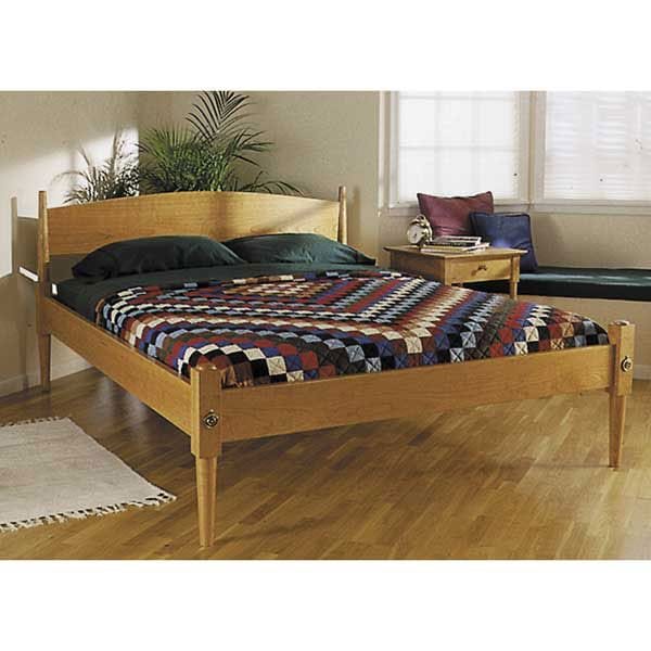 Woodworking Project Paper Plan to Build Shaker Bed alt 0