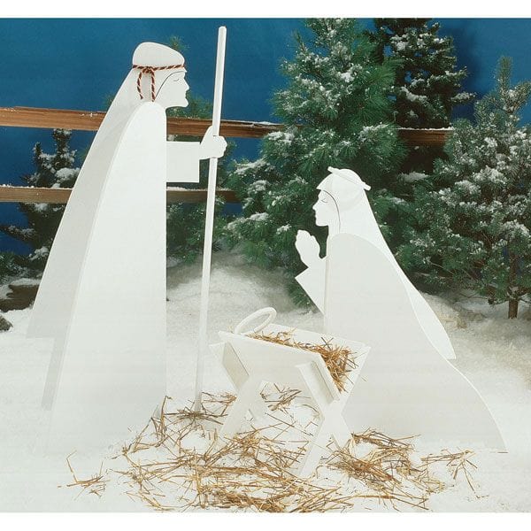 Woodworking Project Paper Plan to Build Nativity Scene alt 0