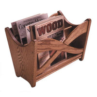 Woodworking Project Paper Plan to Build Magazine Rack alt 0