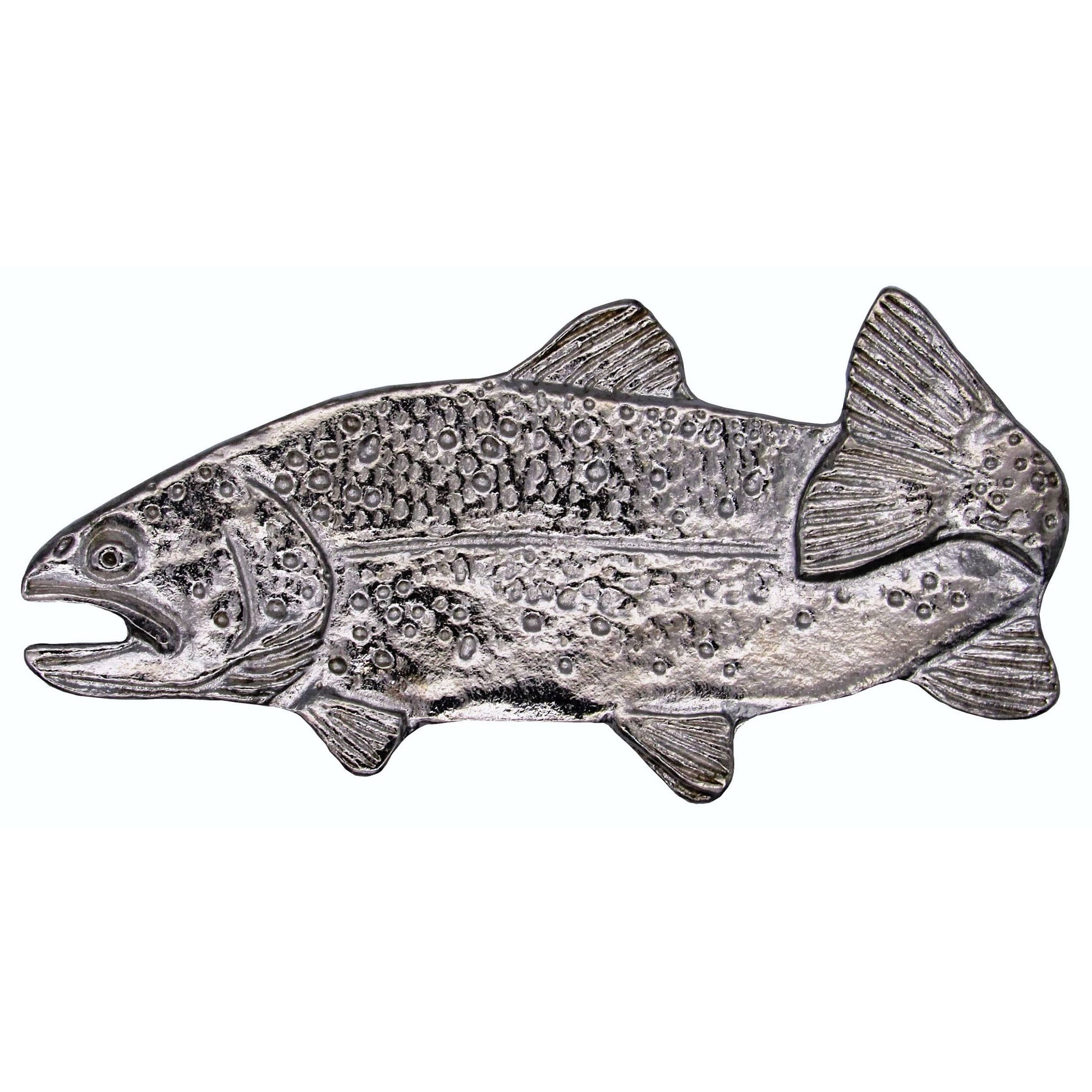 2" Long Trout Pull Left Facing, Nickel, Model 096N alt 0