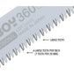 BIGBOY Replacement Blade, 360mm, Large Teeth