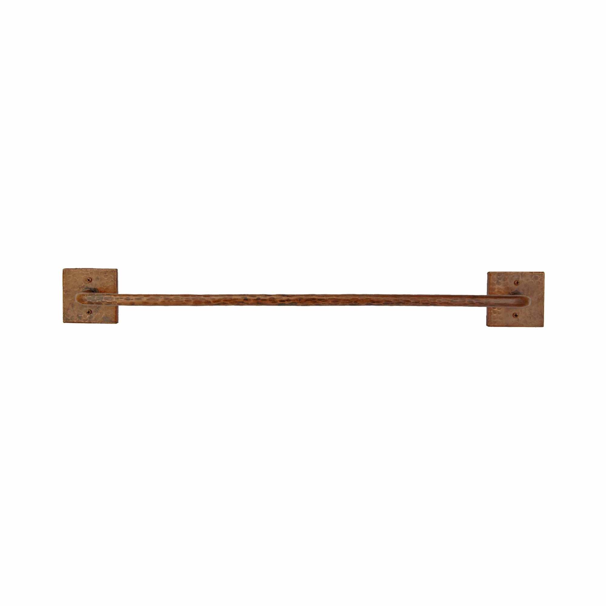 24" Hand Hammered Towel Bar alt 0