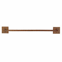 30" Hand Hammered Towel Bar alt 0