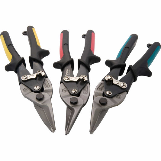 Aviation Snips Set, Right / Straight / Left 3pc alt 0