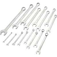 Wrench Set, Contractor Series, with Satin Finish, 16pc, SAE, Combination  1/4" - 1-1/4" alt 0