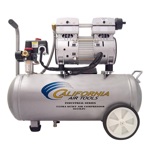1HP 6 Gallon Oil-Free Steel Tank Air Compressor alt 0