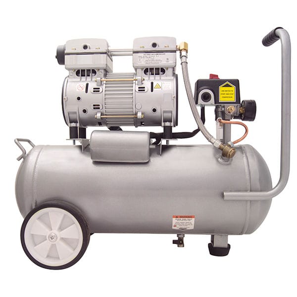 1HP 6 Gallon Oil-Free Steel Tank Air Compressor alt 0