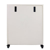 2HP 10 Gallon Oil-Free Steel Tank Air Compressor in Soundproof Cabinet alt 0