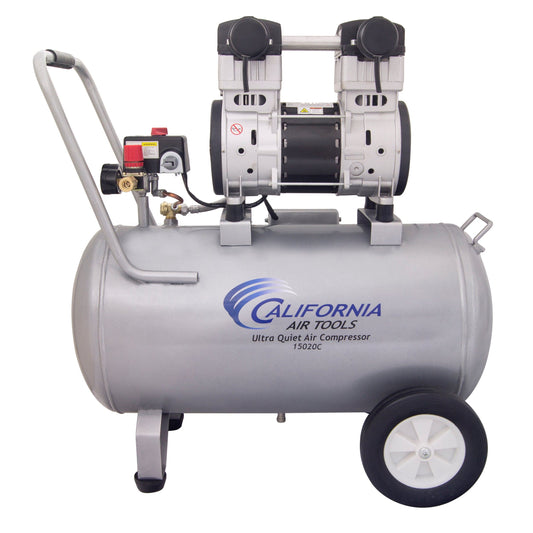 2HP 15 Gallon Oil-Free Steel Tank Air Compressor alt 0