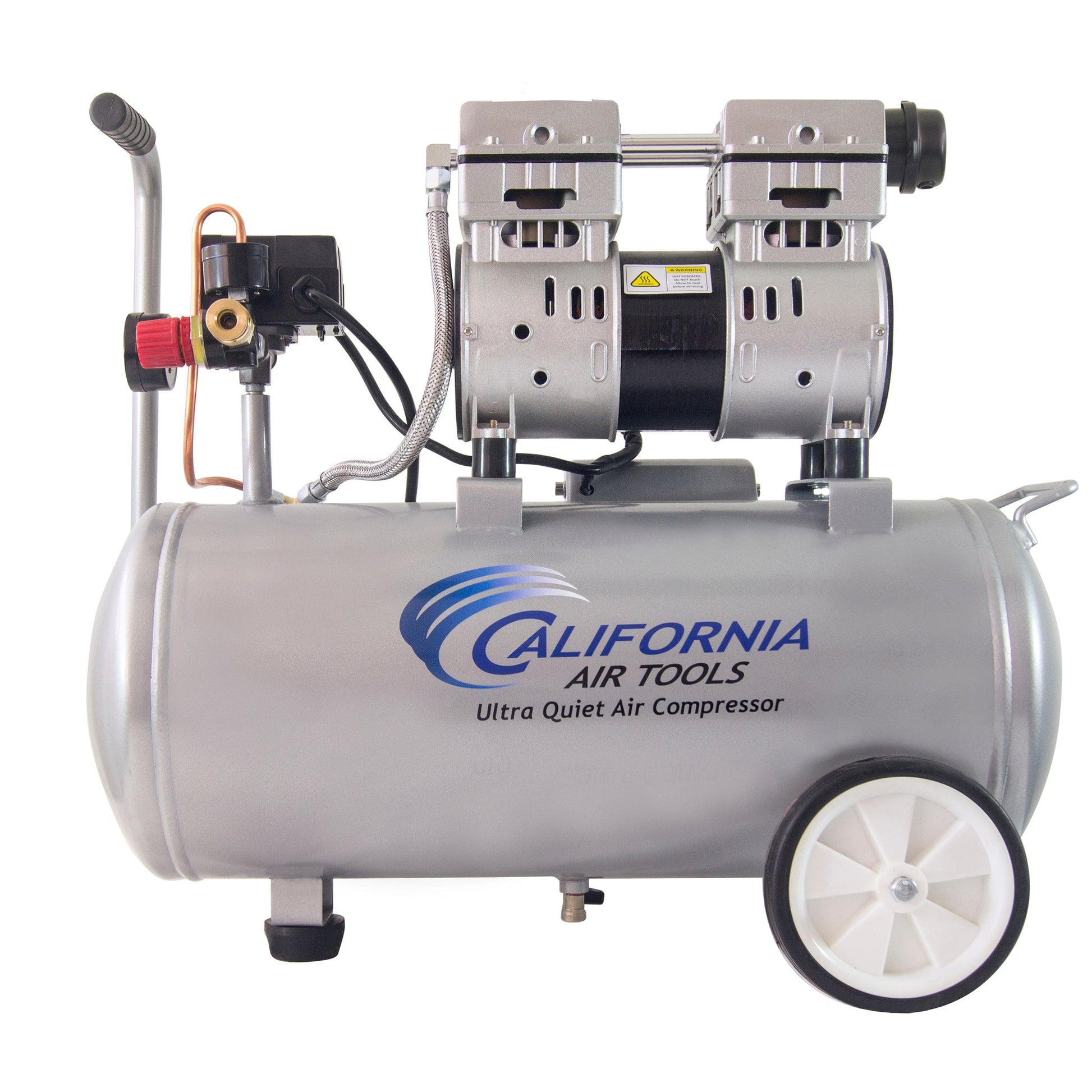 8010 Ultra Quiet and Oil-Free 1.0 HP, 8 Gal. Steel Tank Air Compressor alt 0