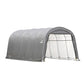 Garage-in-a-Box 12' x 20' x 8', RoundTop Style, Gray alt 0