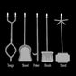 Fireplace Toolset, 5-Pieces alt 0